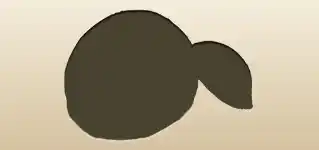 Apple silhouette