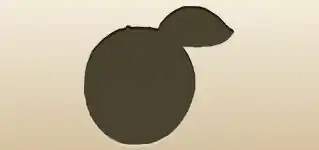 Apple silhouette
