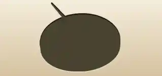 Sundial silhouette