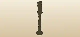Candlestick silhouette