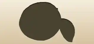 Apple silhouette