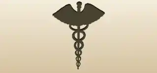 Caduceus silhouette