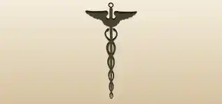 Caduceus silhouette