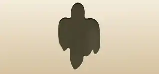 Ghost silhouette
