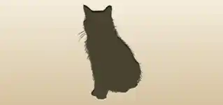 Cat silhouette