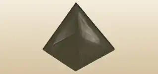 Pyramid silhouette