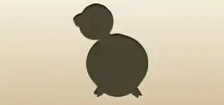 Inkwell silhouette