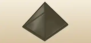 Pyramid silhouette