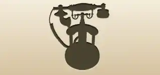 Telephone silhouette