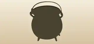 Cauldron silhouette