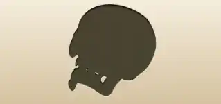 Skull silhouette