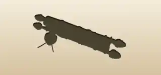 Scroll silhouette