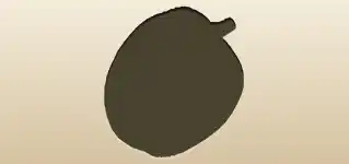 Apple silhouette
