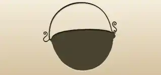 Cauldron silhouette