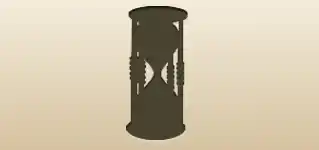 Hourglass silhouette