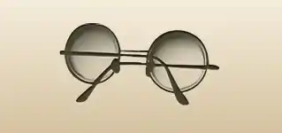 Eyeglasses silhouette
