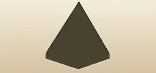 Pyramid silhouette