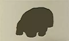 イヌのシルエット