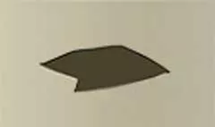 クッションのシルエット
