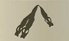 Suspenders silhouette