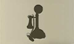 Telephone silhouette
