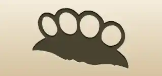 Brass Knuckles silhouette