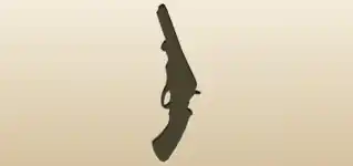 Revolver silhouette