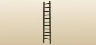 Ladder silhouette