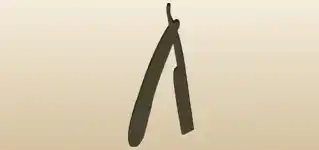 Straight Razor silhouette