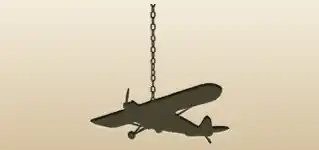 Airplane silhouette