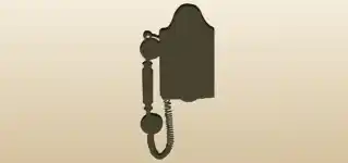 Telephone silhouette