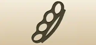 Brass Knuckles silhouette
