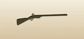 Rifle silhouette