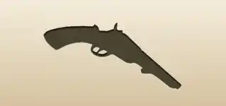 Revolver silhouette