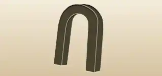 Magnet silhouette