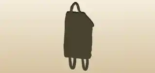 Backpack silhouette
