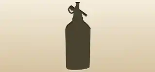 Soda Siphon silhouette