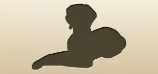 Dog silhouette