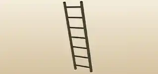 Ladder silhouette
