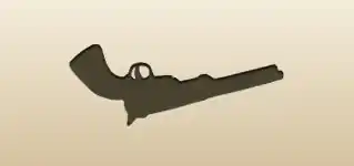 Revolver silhouette