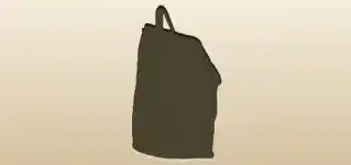 Backpack silhouette
