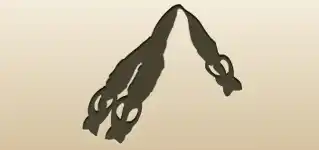 Suspenders silhouette