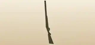Rifle silhouette