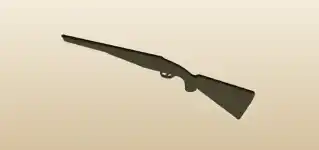 Rifle silhouette