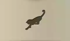 ネコのシルエット