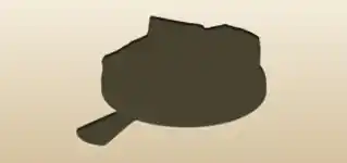 Cheese silhouette