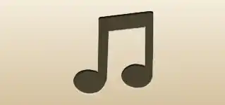 Music Note silhouette
