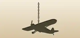 Airplane silhouette