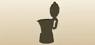 Moka Pot silhouette