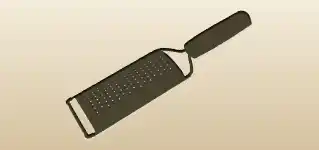 Grater silhouette